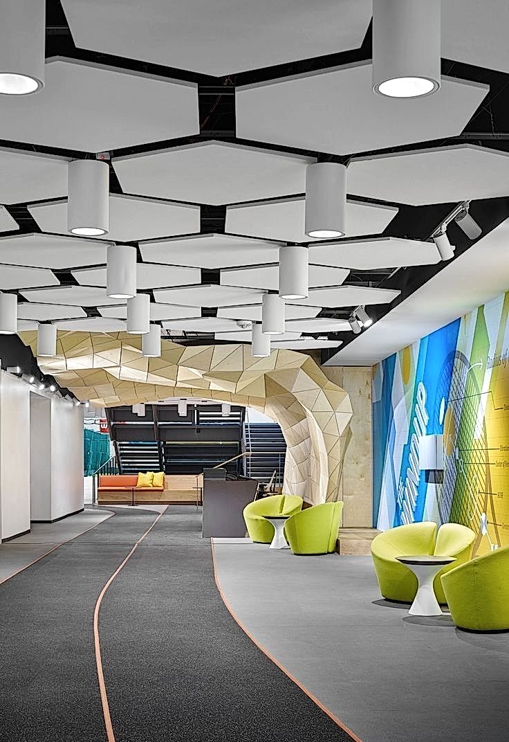 Akustik Keçe Panel Baffle | Tavan Akustiği