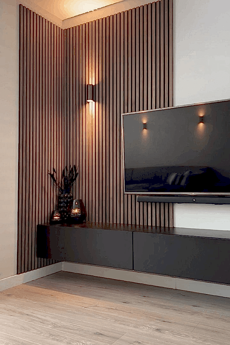 Akustik Ahşap Duvar Paneli